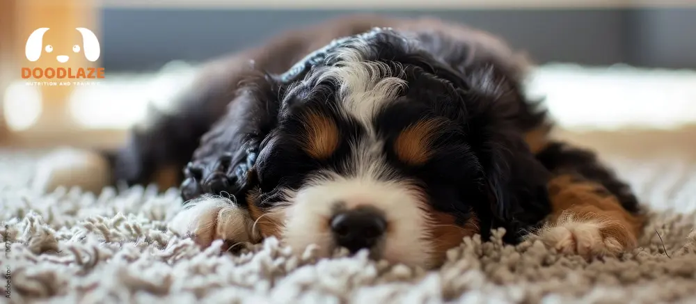 Tri Color Bernedoodle Color Variations