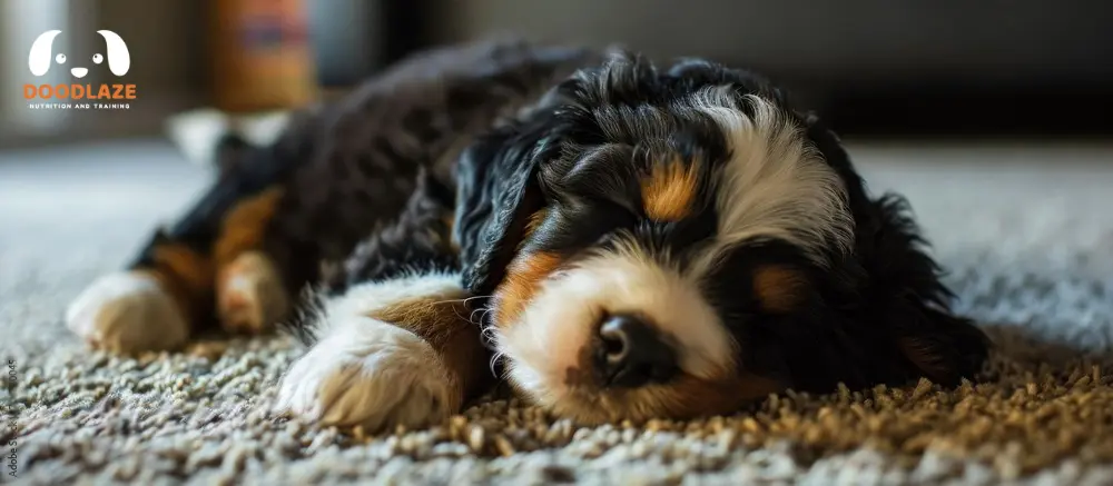 What do Tricolor Bernedoodles look like full grown