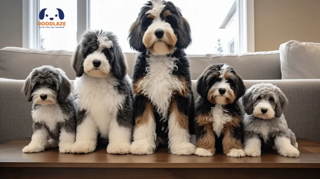 bernedoodles size