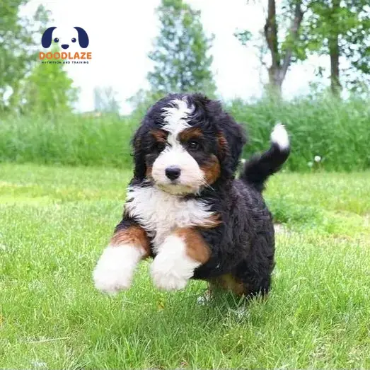 mini bernedoodle puppy